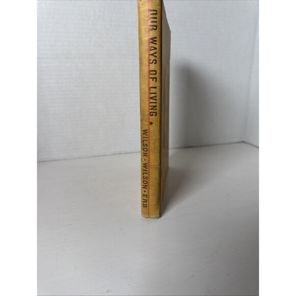 Vintage 1940 School Primer Reader Ways Of Living In Many Lands American Book Co - Picture 4 of 9